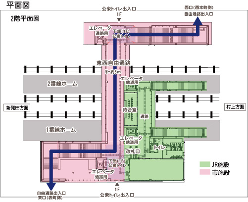 ２F平面