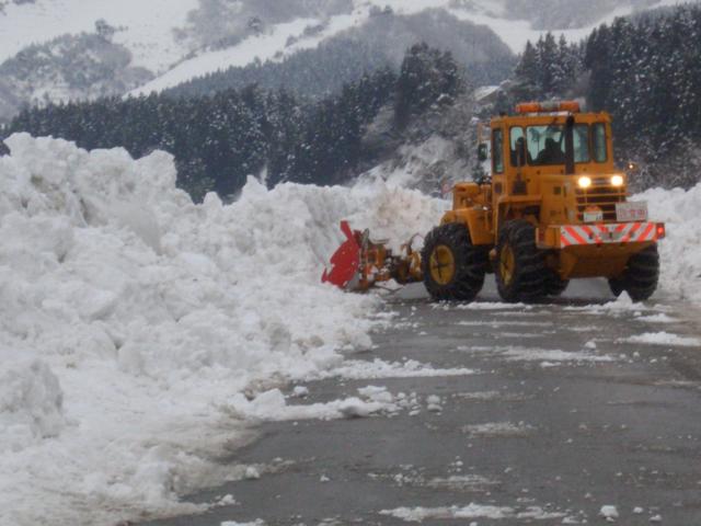 除雪作業